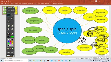 어근 spec spic - YouTube
