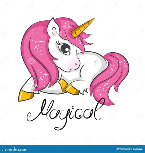 Pink Unicorn Icon Vector Illustration 85325606