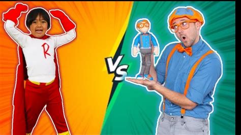 Tag With Ryan Vs Blippi World Adventure Toys Ryan S World Tag With