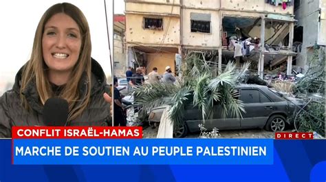 Conflit Israël Hamas Marche En Soutien Au Peuple Palestinien Explications Youtube