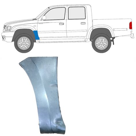 Toyota Hilux 2001 2005 Vorne Kotflügel Reparaturblech Links