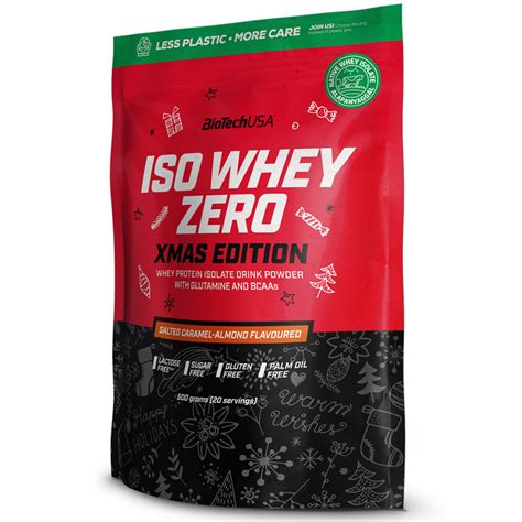 Iso Whey Zero Xmas Edition 500g Biotech USA najwyższej jakości