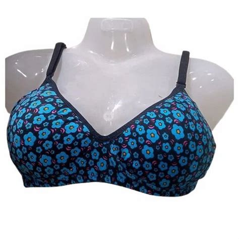 Blue Cotton Ladies Padded Bra Size 32b At Rs 58piece In New Delhi Id 25856043288