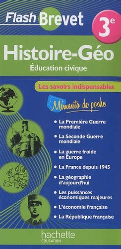 Histoire Géo Education Civique 3e De Christophe Saïsse Livre Decitre