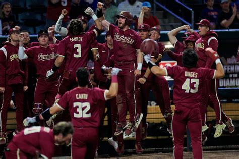 Sunday Seminoles Summary Fsu Baseball To Play For Acc Crown Golf Tied