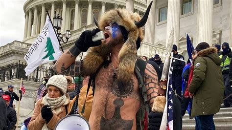 Us Capitol Riot Qanon Shaman Jailed For 41 Months Over Role In 6