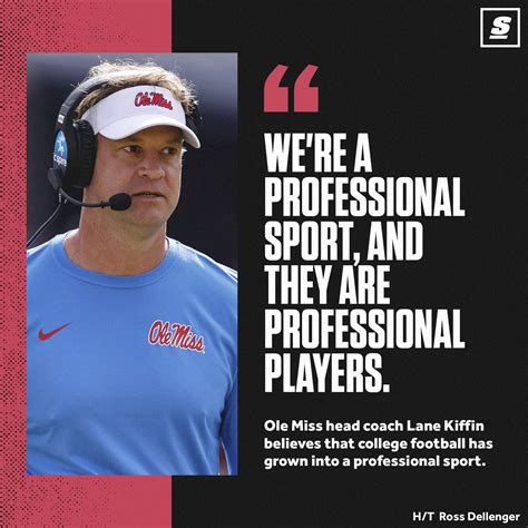 TheScore On Twitter Ole Miss Head Coach Lane Kiffin Believes That