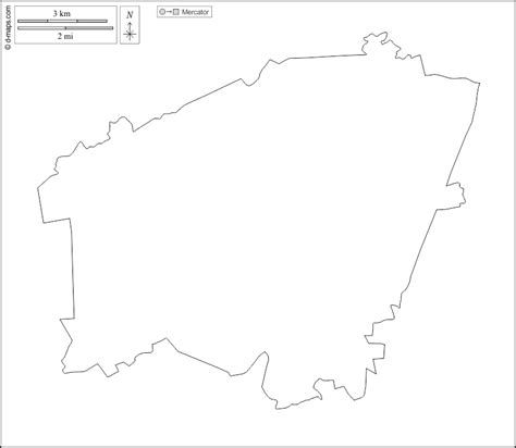 Damascus D Free Map Free Blank Map Free Outline Map Free