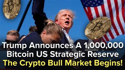 Trump Announces A Bitcoin Us Strategic Reserve The Crypto