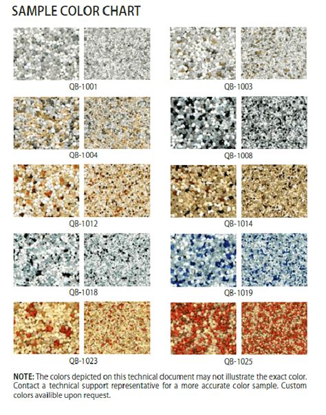 Quartz Color Chart - Danek Flooring Inc.