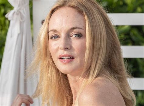 Year Old Heather Graham Goes Viral In White Bikini Page Of