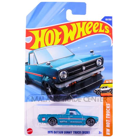 HOT WHEELS Hijau 風火輪 1975 Datsun Sunny 卡車 B120 綠色 D 2025 蝦皮購物