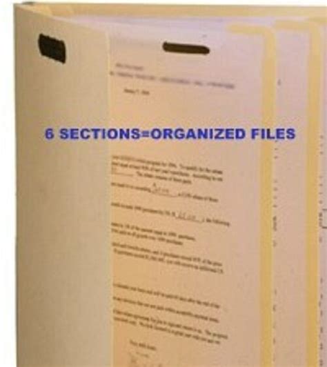 Sj Paper Economy Classification Folders Legal Size Fasteners