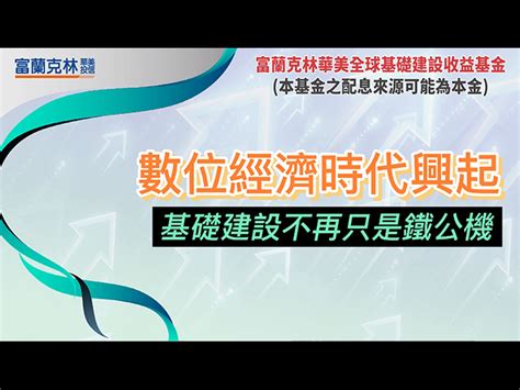 【精華版】數位經濟時代興起，基礎建設不再只是鐵公機！ 富蘭克林華美投信