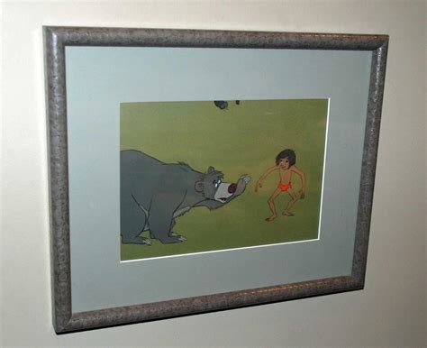 Original Walt Disney Production Cel The Jungle Book Baloo Mowgli Bagheera 1819609084