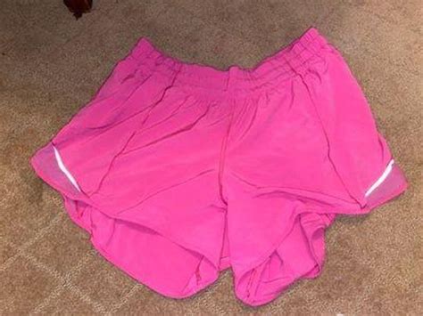 Lululemon Sonic Pink Hotty Hot Shorts Size From Caroline