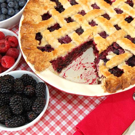 Triple Berry Pie Sweet Peas Kitchen