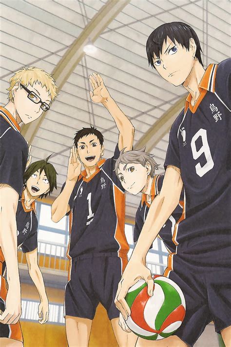 Haikyuu Anime Daichi Sawamura Teams Tobio Kageyama Volleyball HD