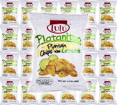 Lulu Maduritos Sweet Plantain Chips Gluten Free 14oz Bag