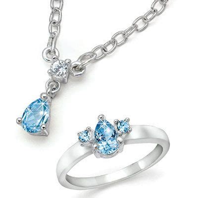 Blue Topaz Jewelry Set | The Paragon Catalog