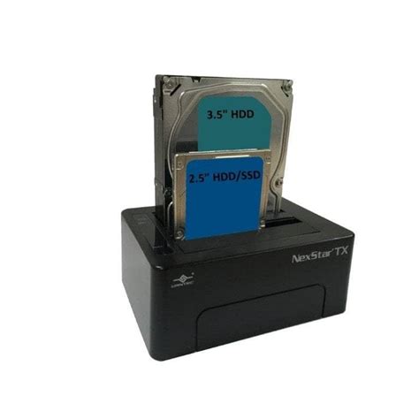 Buy Vantec Nexstar Tx Usb Dual Bay Hard Drive Dock Nst D S Bk