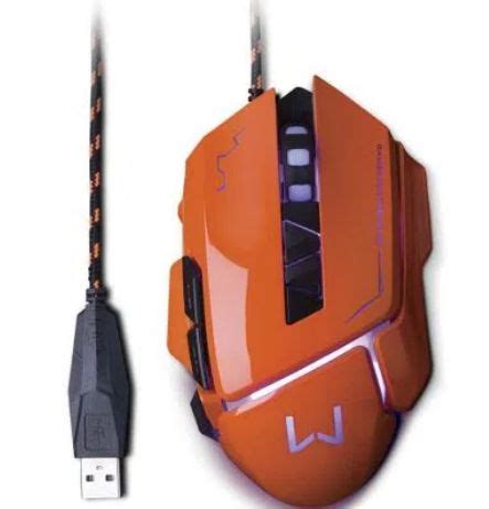 Warrior Ivor Mouse Gamer Dpi Laranja Jo O Baroni Inform Tica