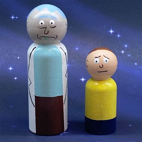 Rick Morty Cake Topper Etsy