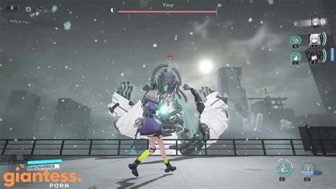 Giantess 巨大娘 女巨人Titan Ymir Snowbreak Containment Zone Closed Beta Gameplay Giantess Porn