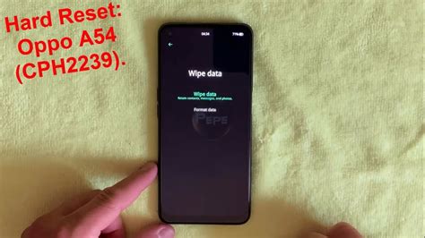 Hard Reset Oppo A54 CPH2239 Eliminar patrón de bloqueo contraseña