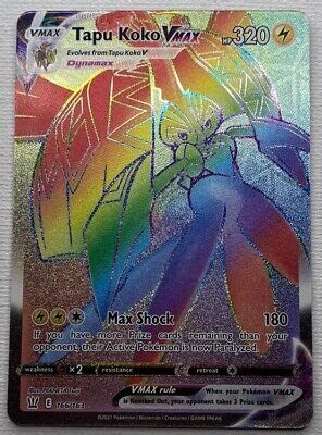 Pok Mon Tcg Tapu Koko Vmax Sword Shield Battle Styles Holo