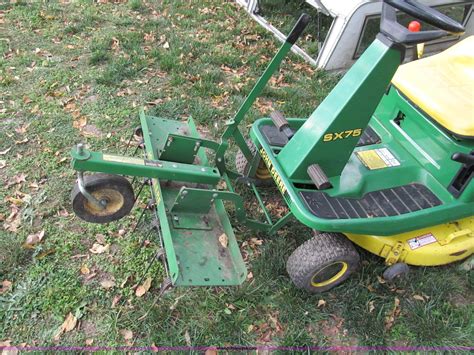 John Deere Sx75 Lawn Mower In Harrisonville Mo Item E5663 Sold Purple Wave