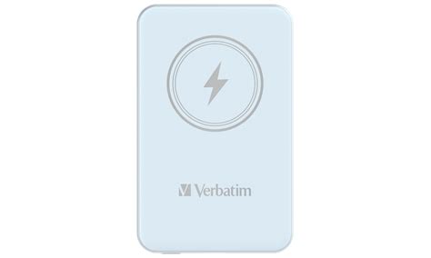 Verbatim Charge N Go Magnetic Wireless Power Bank 5000mAh Niebieski