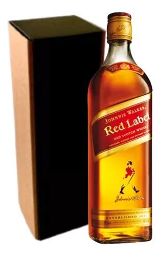 Whisky Johnnie Walker Red Label 750 Ml Premium Con Estuche