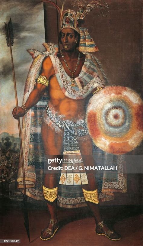 Mexico 16th Century Portrait Of Moctezuma Ii Aztec Emperor News Photo Getty Images