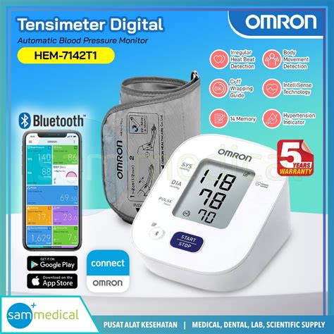 Jual Omron Tensimeter Digital Connect Bluetooth Hem T Alat