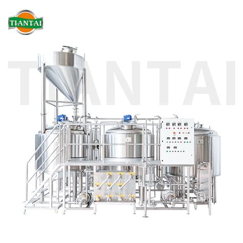 10hl 1000L Two Vessel Stainless Steel Steam Heating Commercial Beer