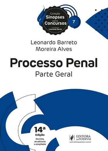 Sinopses Para Concursos V Processo Penal Parte Geral