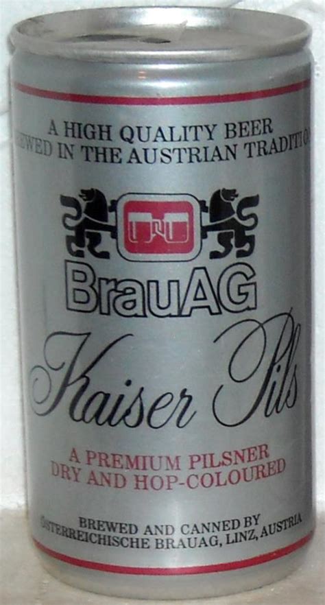 BRAU AG Beer 350mL KAISER PILS A PREMIU Austria