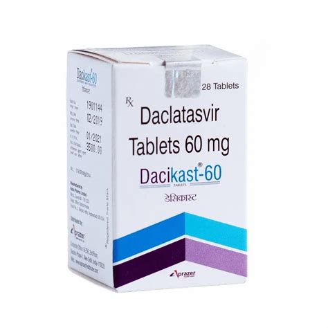 Daclatasvir Tablets At Best Price In India