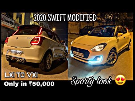 2020 Swift Modified Lxi To Vxi 16 Inch Alloys Abs Kit YouTube