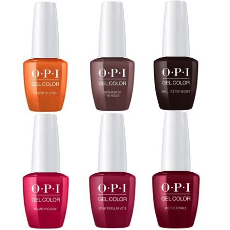 Opi Gelcolor Fall Washington Dc Collection Kit Gel Nails Opi