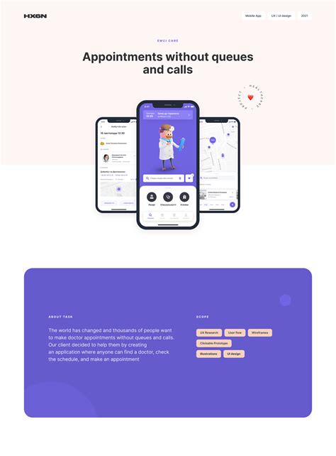 Doctor Appointment App Uiux Design Behance