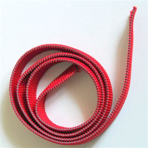 10 Yds Colored Elastic Red Half Inch Flat Braided Elastic