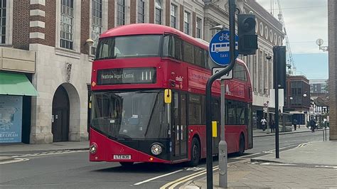 UNCOMMON Abellio London Route 111 LT635 LTZ1635 Wrightbus