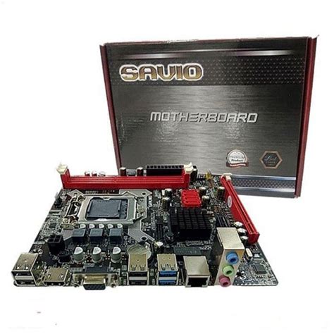 Jual Savio H V Motherboard Intel H Socket Lga Ddr Indonesia