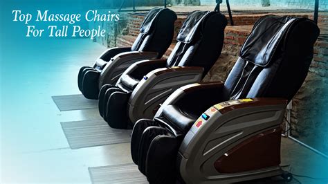 Top Massage Chairs For Tall People – The Pinnacle List