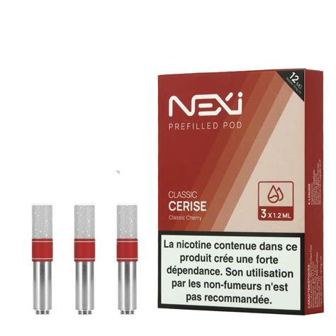 Aspire Nexi One Classic Cerise Cartridges Pack Of Nicotine A L