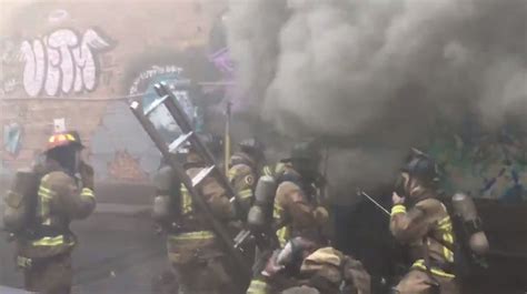 Atlanta Firefighter Falls Through Floor Building Fire Mayday Firehouse