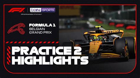 Practice 2 Highlights Formula Belgian Grand Prix 2024 YouTube