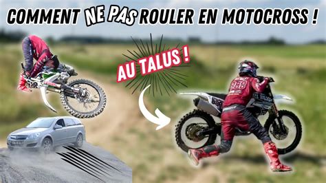 Fini les courses de motocross Vertèbre fracturée YouTube